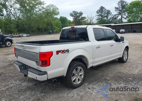 2018 Ford F-150 Platinum from USA, damaged, VIN 1FTEW1EG4JFA55713